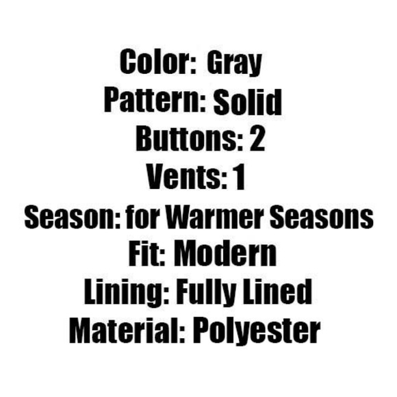 Calvin Klein 38S Gray Sport Coat B435 - Picture 8 of 8